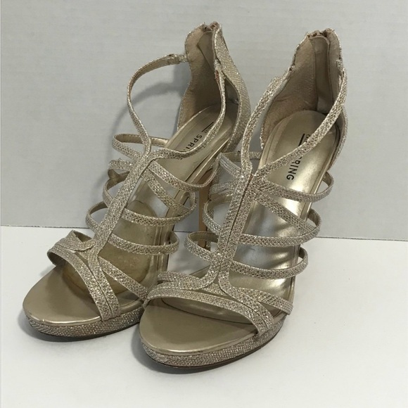 Call It Spring Shoes - Call it spring evening shoes 8 gold